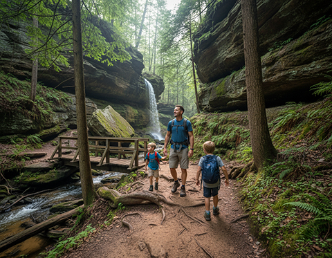  Old Man’s Cave Trail